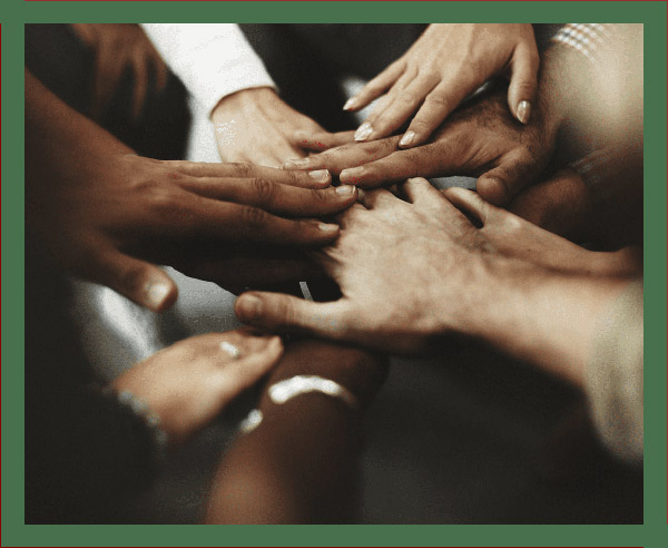 image showing group of hands all together