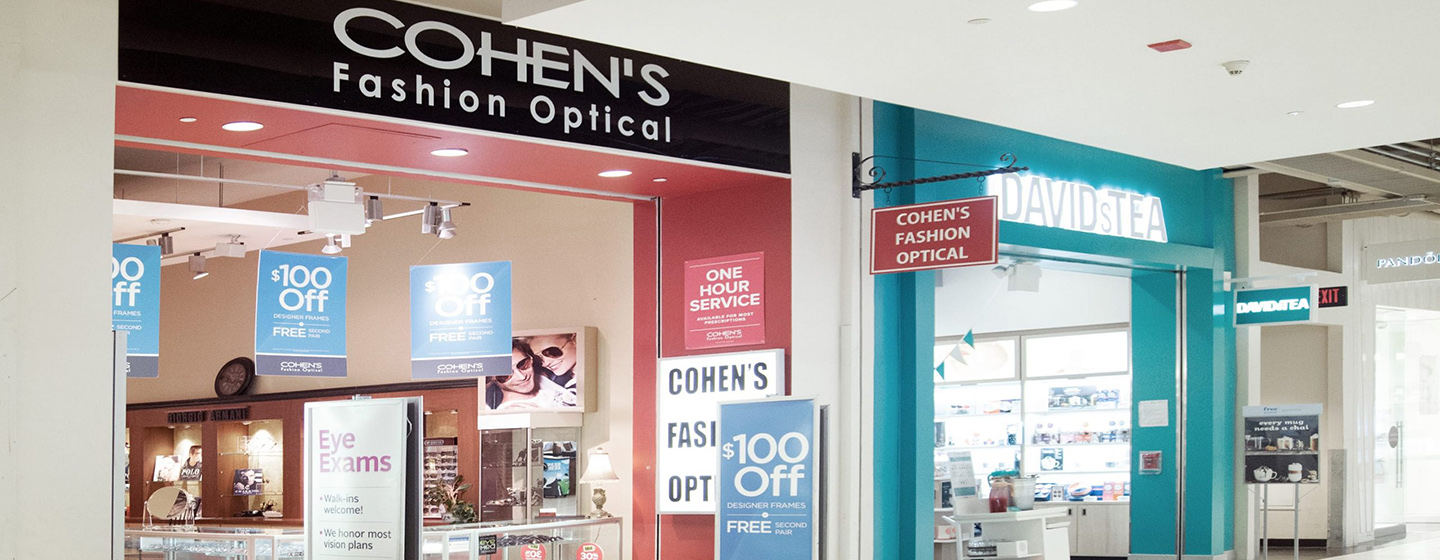 West Nyack Cohens Fashion Optical store exterior