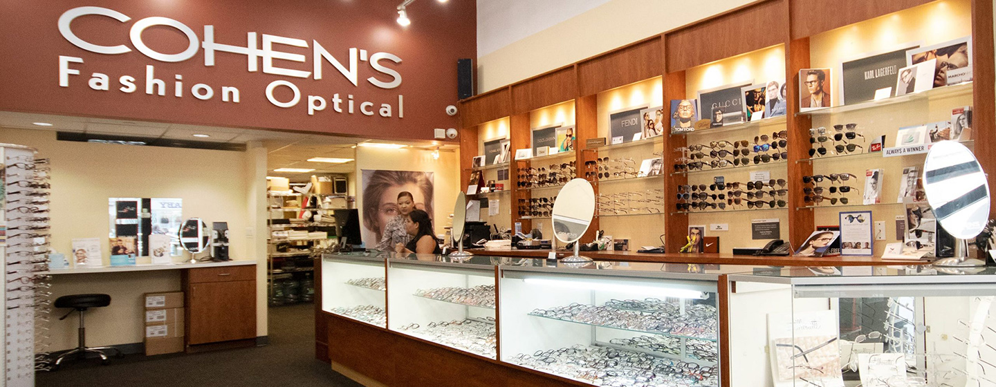 Cohens Fashion Optical Chelsea NY store interior