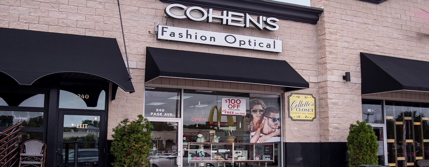 Cohens fashion optical in tottenville commons storefront