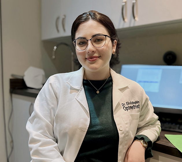 Woman Doctor with Brown Hair and Glasses from our store in Staten Island, NY.